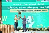 Nestlé MILO tiếp tục đồng hành cùng Giải Bóng đá Nhi đồng (U11) Toàn quốc 2025 - Truyền cảm hứng bền bỉ – Ươm mầm tài năng – Bứt phá tương lai