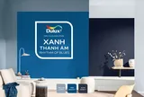 Xanh Thanh Âm - Màu Dulux của năm 2026: Bộ ba sắc xanh đánh thức nhịp điệu cuộc sống