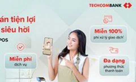 Nhận thanh toán dễ dàng với SoftPOS Techcombank