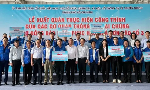 Đội ngũ báo chí TPHCM xuất quân hỗ trợ miền Bắc khắc phục hậu quả do bão