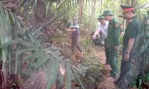 Tận mắt thấy vết nứt lớn trên đồi sát nhà dân, Chủ tịch tỉnh Quảng Nam chỉ đạo 'nóng'