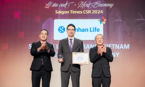 Shinhan Life Việt Nam đạt danh hiệu doanh nghiệp vì cộng đồng - Saigon Times CSR 2024