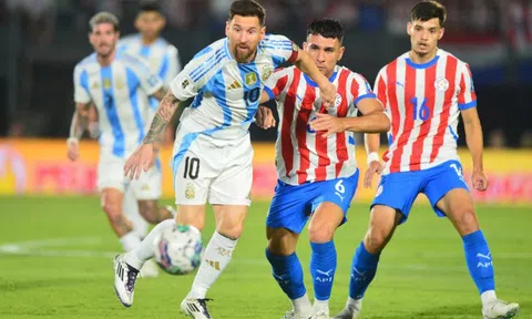 Lionel Messi 'tắt điện', Argentina bại trận trước Paraguay