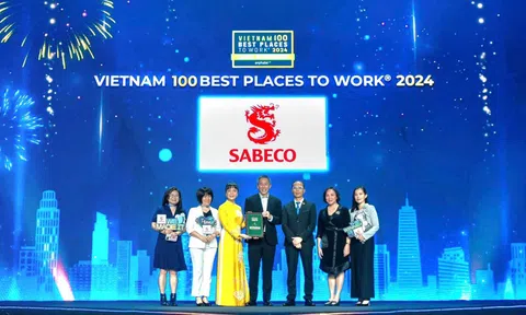 SABECO được vinh danh trong top 100 nơi làm việc tốt nhất Việt Nam năm 2024