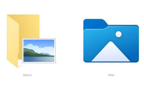Windows 10 có bộ biểu tượng File Explorer mới