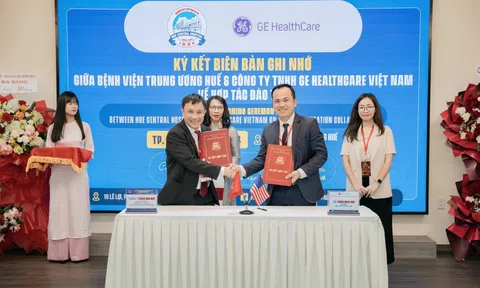 Bệnh viện Trung ương Huế và GE HealthCare hợp tác nghiên cứu y khoa ngang tầm quốc tế