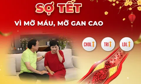 'Sợ Tết' vì mỡ máu, mỡ gan cao