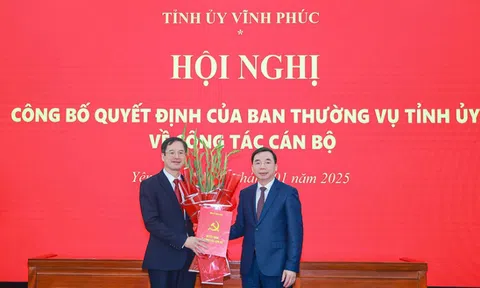 Phó Ban Dân vận Tỉnh ủy Vĩnh Phúc làm Bí thư Huyện ủy