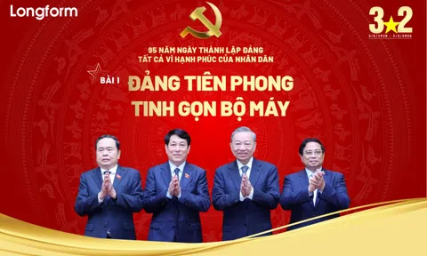 Đảng tiên phong tinh gọn bộ máy