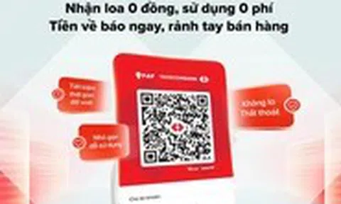 Tặng 10.000 loa bán hàng Techcombank để hỗ trợ tiểu thương kinh doanh hiệu quả