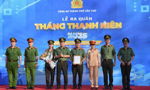 Tuổi trẻ công an thành phố Cần Thơ dấn thân vào việc mới, khó