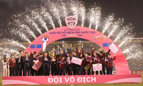 Phong Phú Hà Nam vô địch giải bóng đá Nữ U19 Quốc gia 2025