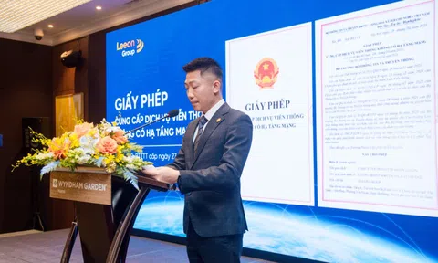 Leeon Group công bố giấy phép kinh doanh dịch vụ viễn thông