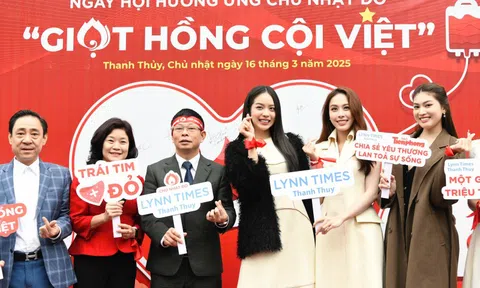 'Giọt hồng cội Việt' thổi bùng ngọn lửa nhiệt huyết, lan tỏa nghĩa cử cao đẹp hiến máu cứu người