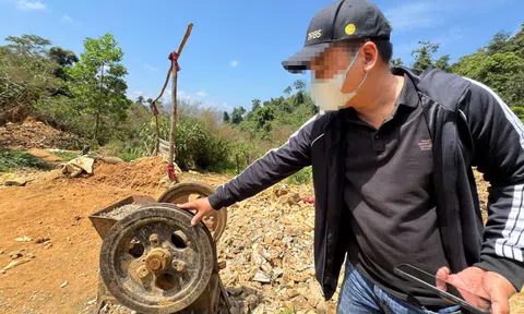 Quảng Nam yêu cầu truy quét khai thác vàng trái phép mà Tuổi Trẻ phản ánh