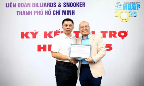 Billiards Thanh Minh năm thứ 2 liên tiếp là nhà tài trợ vàng của giải HBSF Tour danh giá