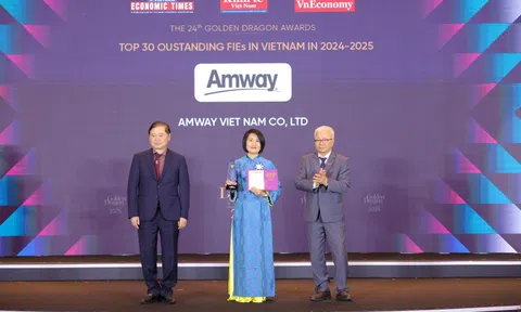 Amway Việt Nam là doanh nghiệp FDI xuất sắc về dinh dưỡng và chăm sóc sức khỏe chủ động
