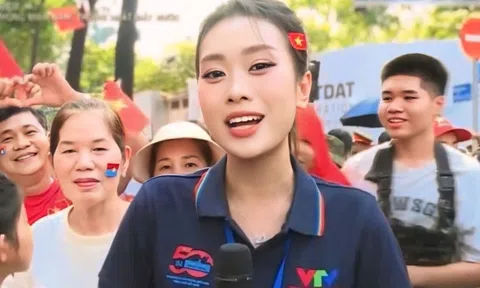 Tình huống khiến BTV Ban Mai căng thẳng khi dẫn hiện trường Lễ diễu binh 30/4