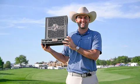 Scottie Scheffler 'bỏ túi' danh hiệu đầu tiên năm 2025 với kỷ lục điểm tại CJ Cup