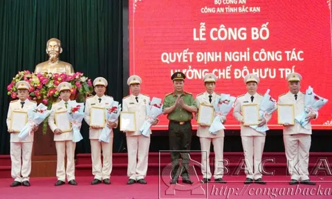 Nhiều lãnh đạo cấp phòng Công an tỉnh Bắc Kạn xin nghỉ hưu trước tuổi