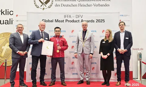 Mavin Foods nhận giải thưởng Toàn cầu IFFA DFV 2025