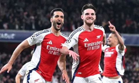 Declan Rice: 'Arsenal cần khoảnh khắc kỳ diệu để đánh bại PSG'
