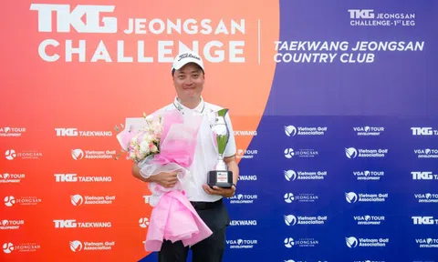 Golfer Hàn Quốc Park Jung Min giành danh hiệu VGA Development Tour đầu tiên trong sự nghiệp
