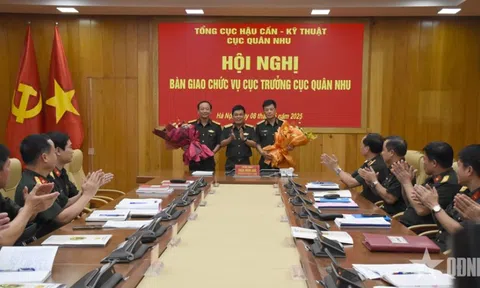 Bàn giao chức vụ Cục trưởng Cục Quân nhu, Tổng cục Hậu cần - Kỹ thuật