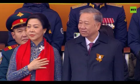 Tổng Bí thư Tô Lâm dự Lễ duyệt binh kỷ niệm 80 năm Ngày Chiến thắng tại Nga