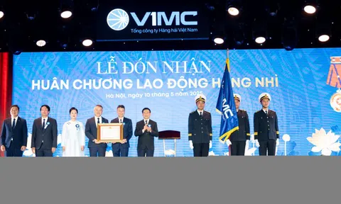 Chủ tịch nước tặng VIMC Huân chương Lao động hạng Nhì