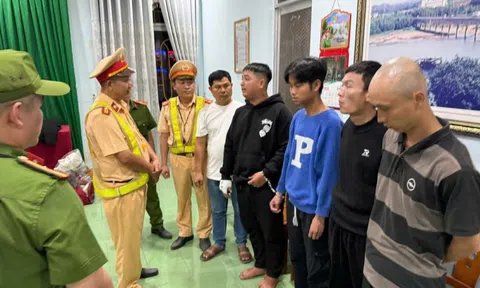 Quảng Ngãi bắt nhóm nghi can gây án ở Lâm Đồng trên đường bỏ trốn
