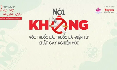 Nói không với thuốc lá và chất gây nghiện mới
