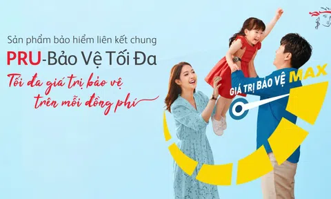 Prudential ra mắt thị trường sản phẩm bảo hiểm liên kết chung mới: PRU-Bảo vệ tối đa