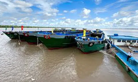 Cảng biển Trần Đề được quy hoạch tiếp nhận tàu chở hàng đến 160 ngàn tấn