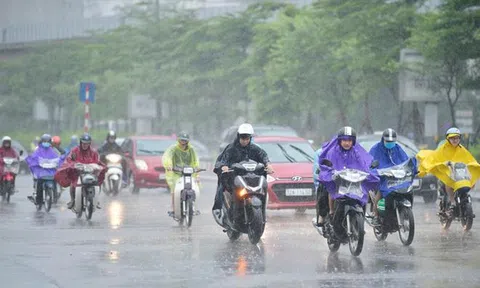Miền Bắc sắp đón mưa dông