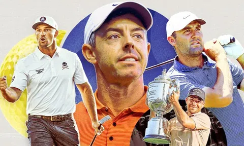 Rory McIlroy, Scheffler, Schauffele chung nhóm đấu 'trong mơ' tại PGA Championship 2025