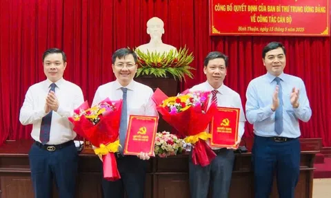 Công bố quyết định của Ban Bí thư về công tác cán bộ