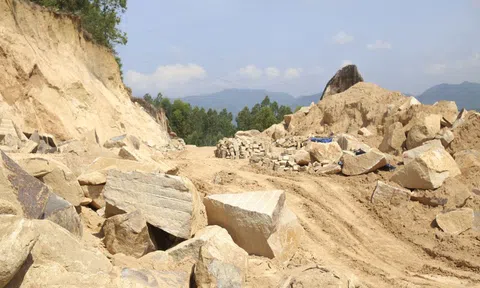 Khai thác khoáng sản vượt ranh giới, doanh nghiệp phải nộp lại hơn 740 triệu đồng