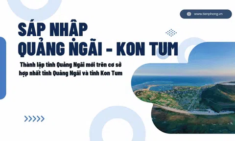Toàn cảnh việc sáp nhập Quảng Ngãi và Kon Tum