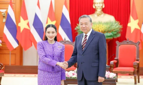 Thủ tướng Thái Lan hội kiến Tổng Bí thư Tô Lâm