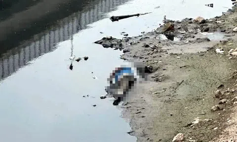 Phát hiện thi thể người đàn ông trên sông Tô Lịch