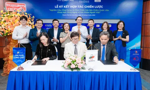 Long Châu hợp tác cùng Viện Công Nghệ Tiên Tiến - Viện Hàn Lâm KH&CN phát triển dược phẩm bảo vệ sức khỏe người Việt
