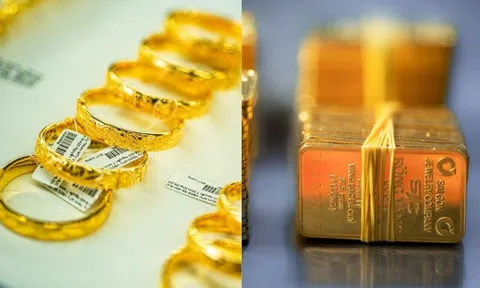 Giá vàng bất ngờ vọt tăng mạnh