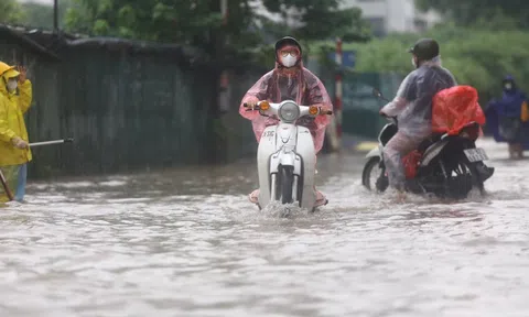 Từ chiều tối nay, miền Bắc lại đón mưa lớn