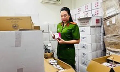 Hình ảnh các loại thực phẩm chức năng giả bị Công an Hà Nội phát hiện, thu giữ