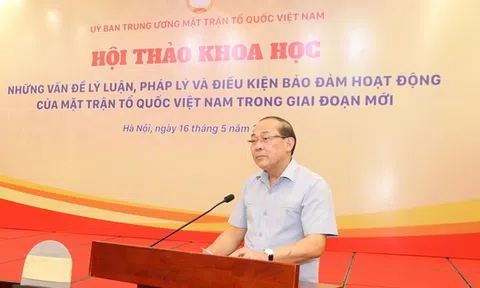 Thông tin về phương án các tổ chức - chính trị xã hội trực thuộc MTTQ Việt Nam