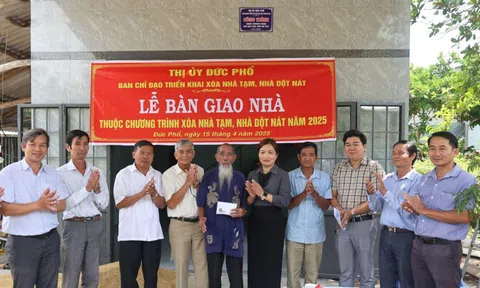 Hàng nghìn ngôi nhà tạm, nhà dột nát ở Quảng Ngãi được xóa bỏ