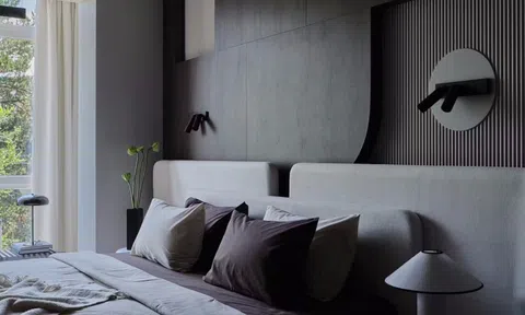 Nội thất tông màu tối đầy phong cách cho căn hộ chung cư