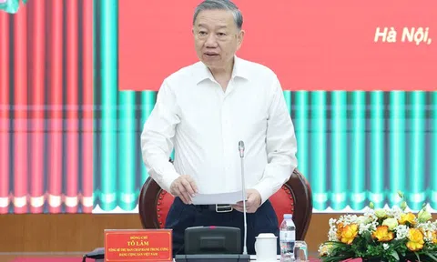 Tổng Bí thư Tô Lâm chủ trì làm việc với Ủy ban Kiểm tra Trung ương