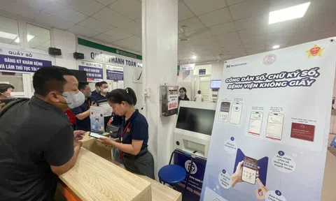 Vào bệnh viện không cần giấy tờ: Số hóa từ phòng khám đến giường bệnh